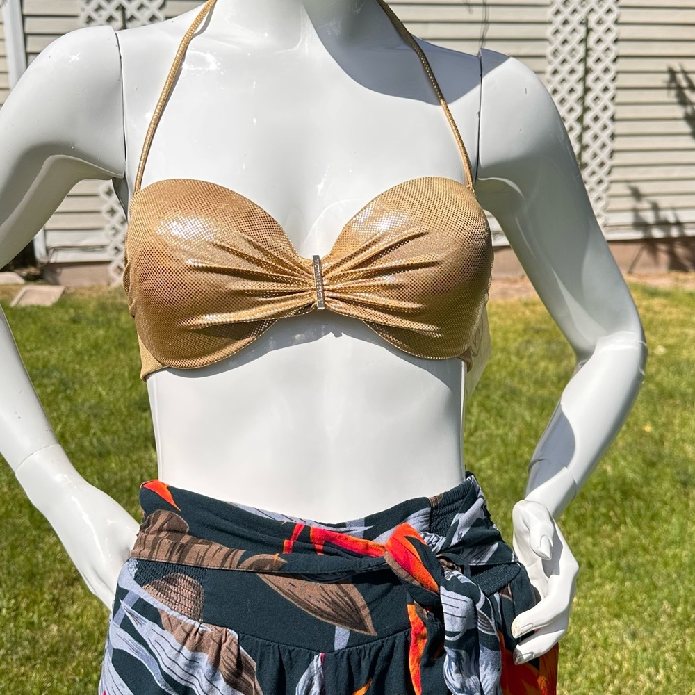 Victoria's Secret Gold Top